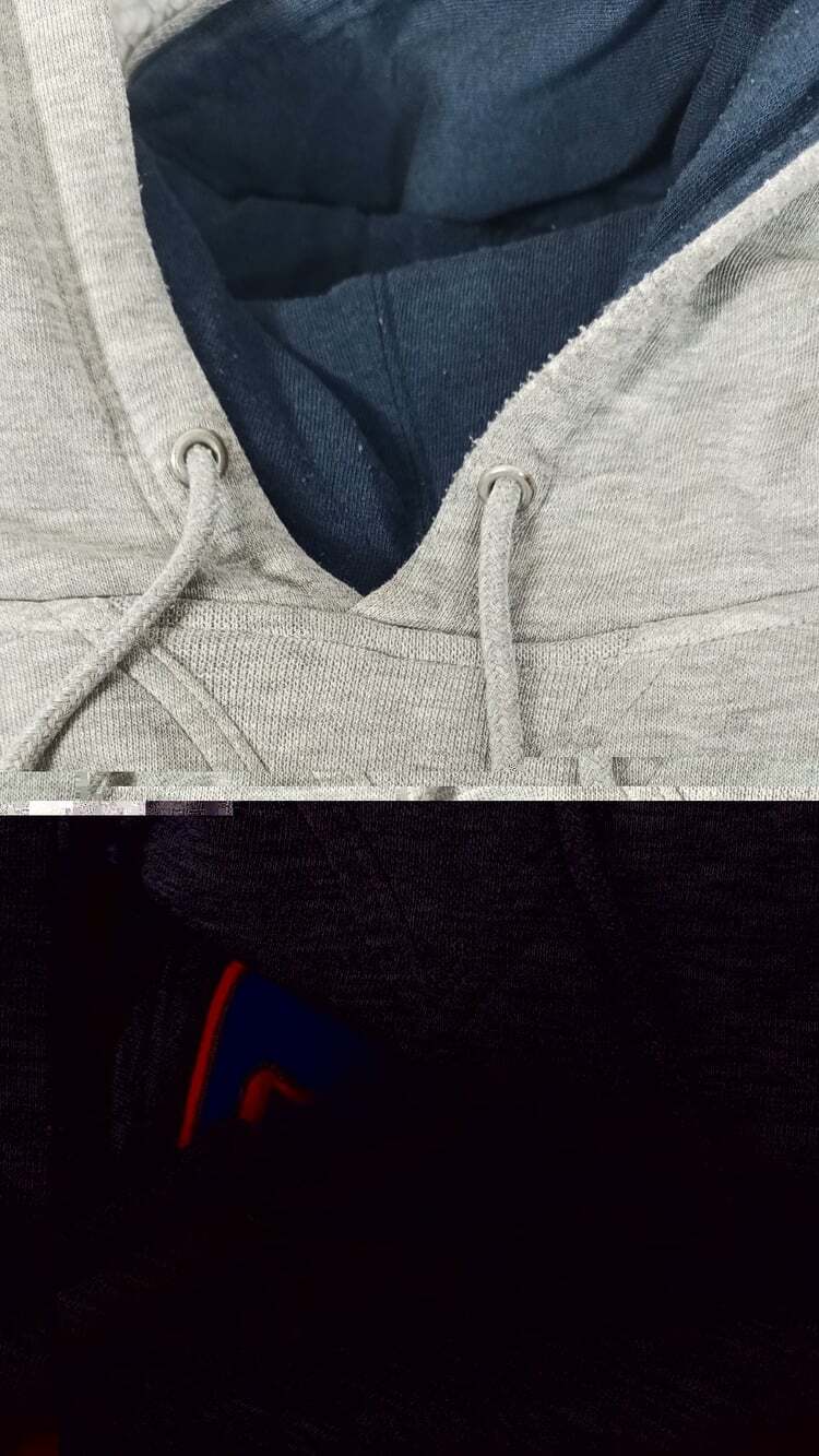 New England Patriots Hoodie Sweatshirt Gray Pullover XL With Pockets Football - Picture 10 of 10